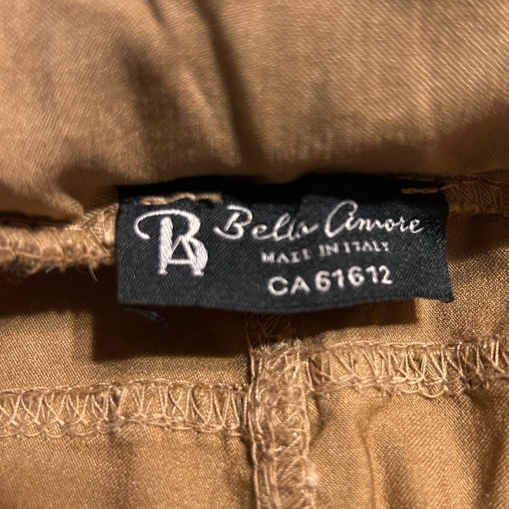 Bella Amore Tan Cargo Pants - Picture 4 of 5
